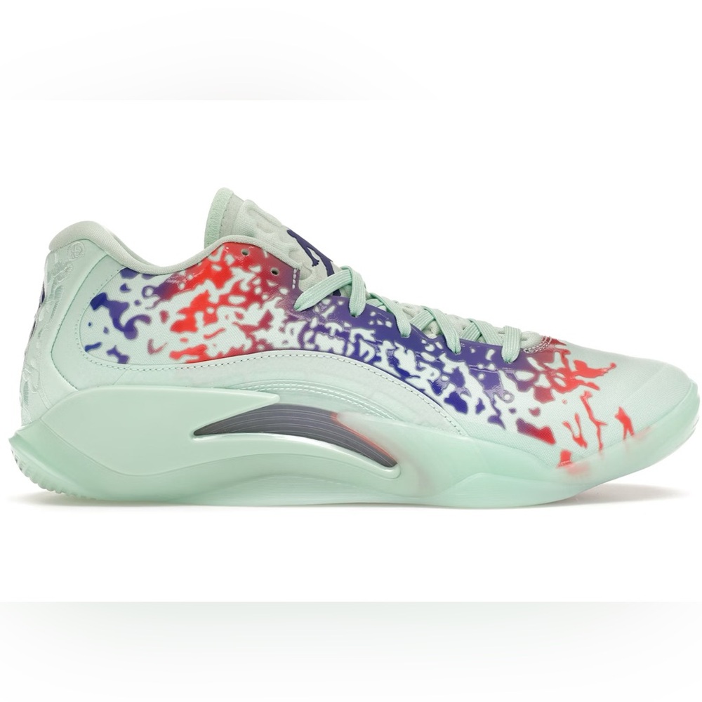 Jordan Zion 3 Mint/Red/Purple size 9 MEN’S BASKETBALL SHOES